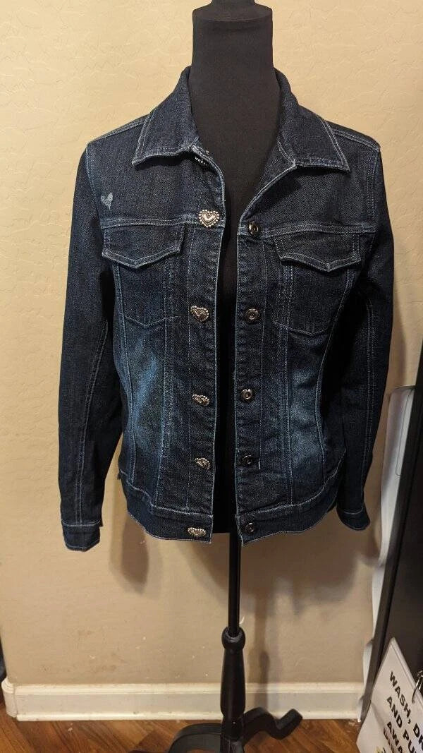 Brighton Follow Your Heart Denim JACKET SZ M